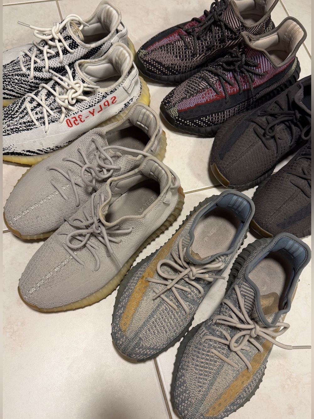 5 for the price of 1 
Men's Authentic Yeezy Adidas size 10.5